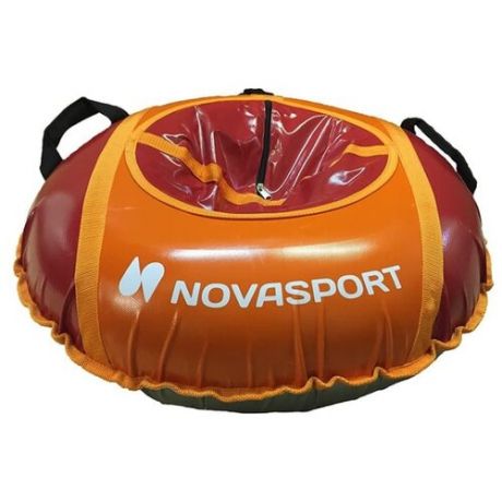 Тюбинг NovaSport СH040.090 (90 см) серый/красный/оранжевый