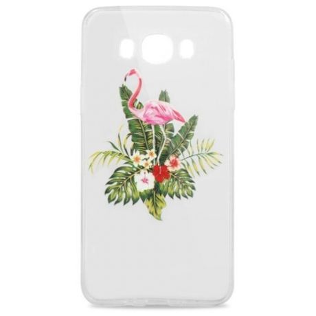 Чехол Pastila Summer mood для Samsung Galaxy J7 (2016) Flamingo in flowers