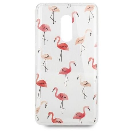 Чехол Pastila Summer mood для Xiaomi Redmi Note 4X Стая фламинго