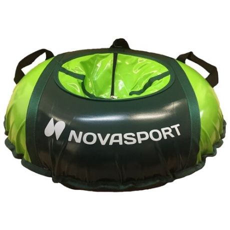 Тюбинг NovaSport СH040.090 (90 см) темно-зеленый/темно-зеленый/салатовый
