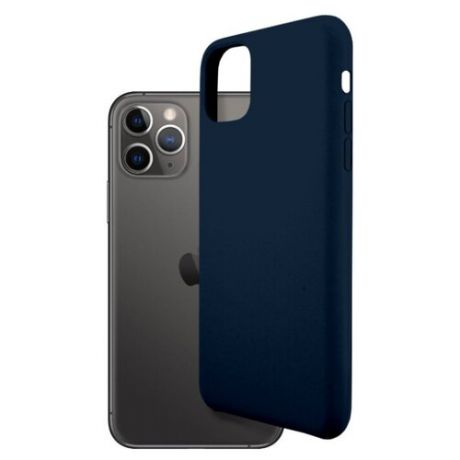 Чехол Bruno Soft Touch для Apple iPhone 11 Pro синий