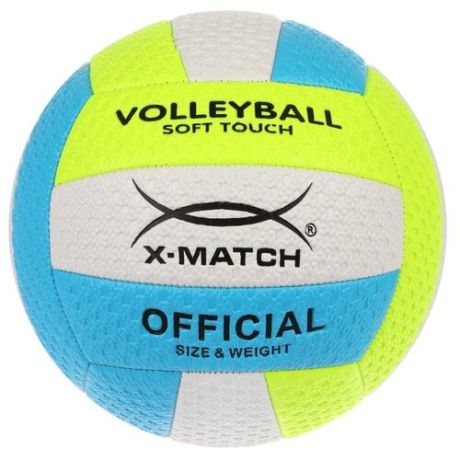 Волейбольный мяч X-Match PVC рельефный 56472