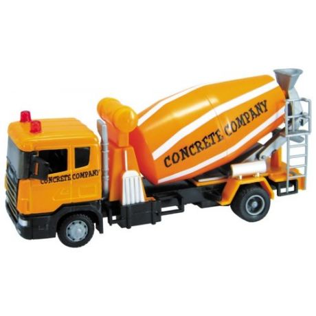 Бетономешалка Autotime (Autogrand) Scania Mixer бетономешалка (10842-00/9824) 1:48 оранжевый / черный