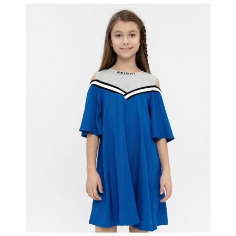 Платье Gulliver размер 134, синий