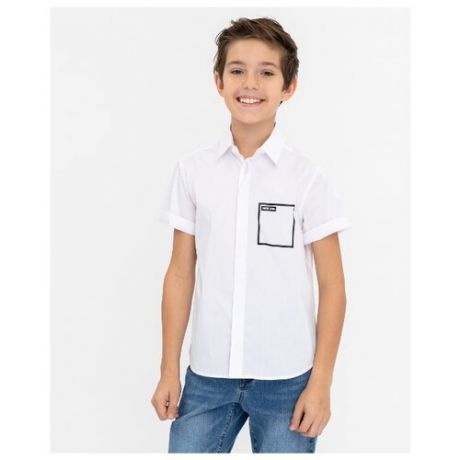 Рубашка Gulliver размер 170, белый