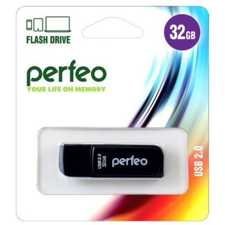 Флешка Perfeo C10 32GB black