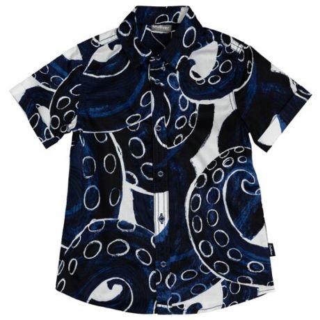 Рубашка Gulliver размер 98, синий