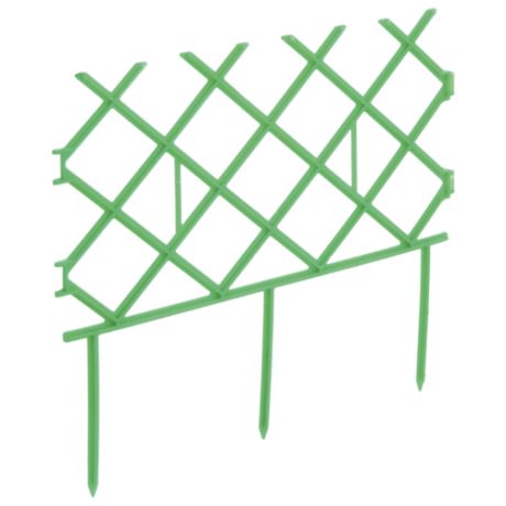 Забор декоративный Комплект-Агро Палисад, зеленый, 3 х 0.19 м