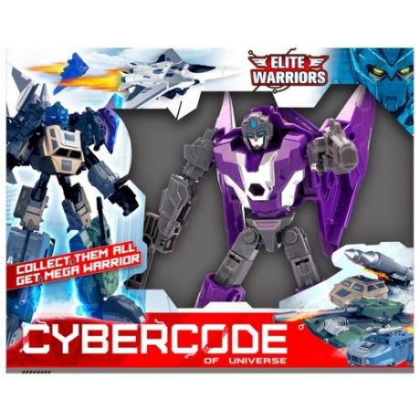 Трансформер Cybercode Banshee фиолетовый/серый