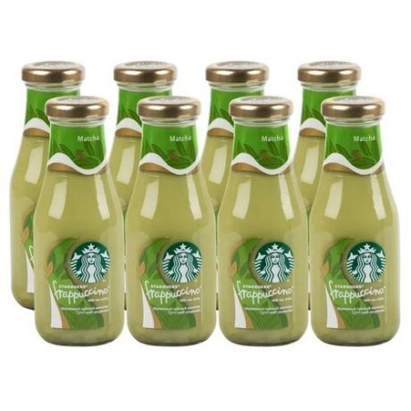 Молочный напиток STARBUCKS Frappuccino Matcha 250 мл, 8 шт.