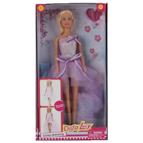 Кукла Defa Lucy Красотка, 29 см, 8450 purple