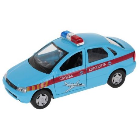 Легковой автомобиль Autotime (Autogrand) Lada Kalina служба аэропорта (11499) голубой/красный