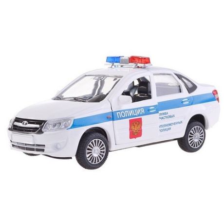 Легковой автомобиль Autotime (Autogrand) Lada Granta полиция (33952) 1:36 белый/синий