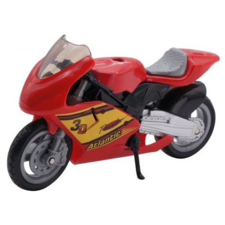 Мотоцикл Autotime (Autogrand) Maranello Firewall Z4 (9781) 1:18 красный/желтый