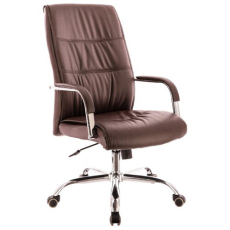 Компьютерное кресло Everprof Bond TM для руководителя, обивка: искусственная кожа, цвет: коричневый