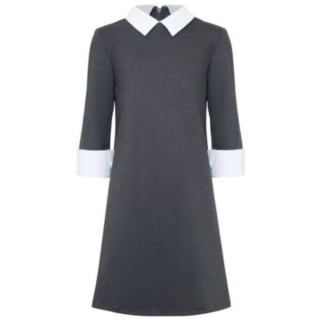 Платье Смена размер 140/68, серый