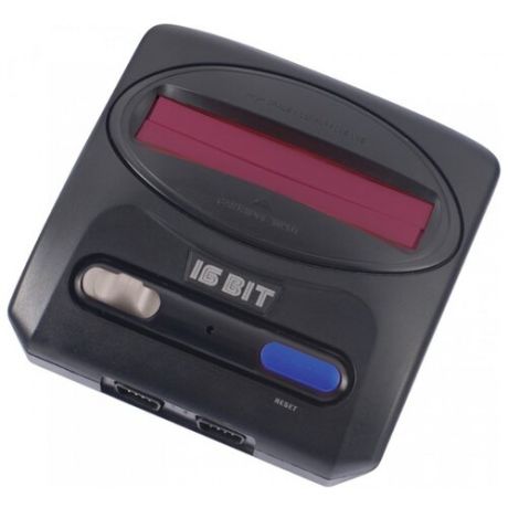 Игровая приставка SEGA Magistr Drive 2 Little (160 игр) черный/красный/синий