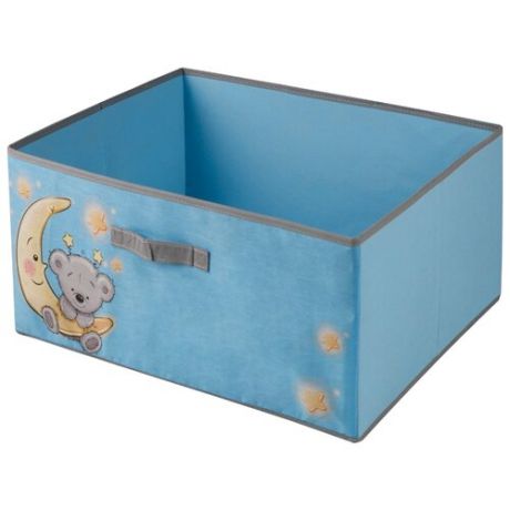Handy Home Короб для хранения Мишка 54х40х25см синий