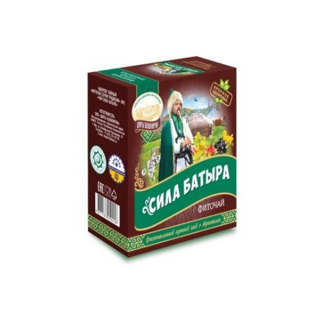 Чайный напиток Дары Башкирии Фиточай серии Традиции №2 Сила Батыра, 80 г