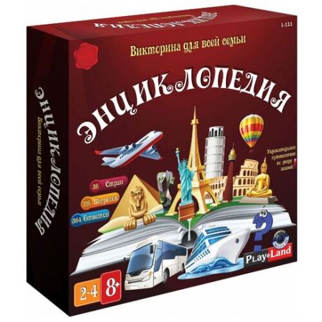 Настольная игра Play Land Энциклопедия L-111