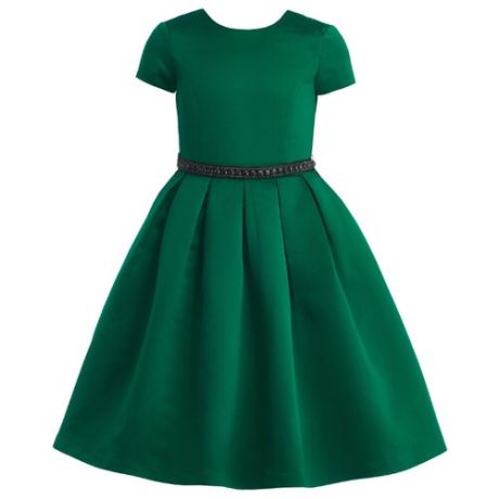 Платье Gulliver размер 146, зеленый