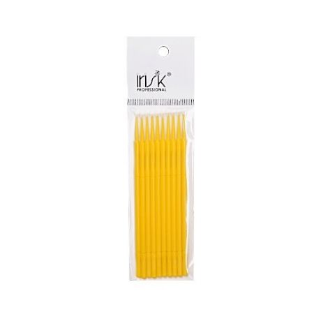 Irisk Professional Микрощеточки в пакете, L, 10 шт. желтый