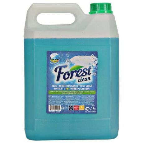 Гель Forest Clean Свежесть Альп, 5 л, бутылка