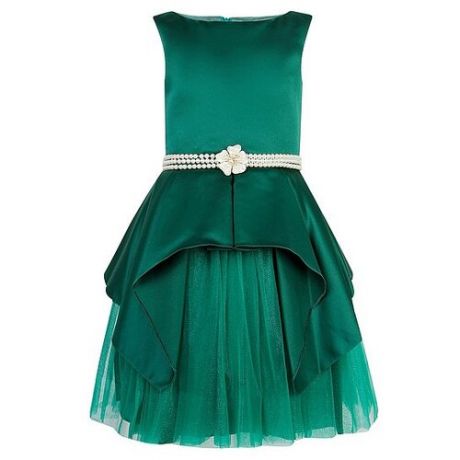 Платье David Charles размер 140, зеленый