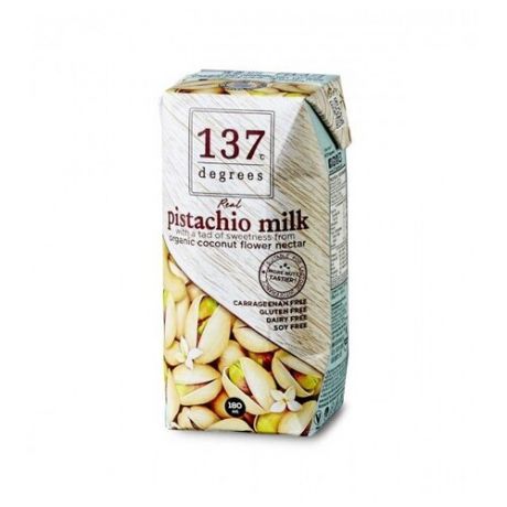 Ореховый напиток 137 Degrees Pistachio Milk Original 2.6%, 180 мл