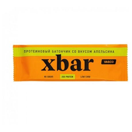Протеиновый батончик VASCO Xbar со вкусом апельсина, 60 г