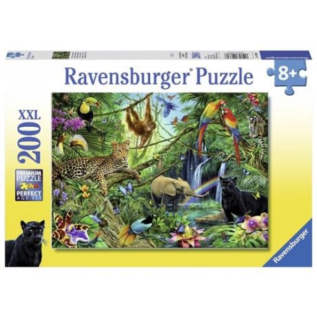 Пазл Ravensburger XXL Джунгли (12660), 200 дет.