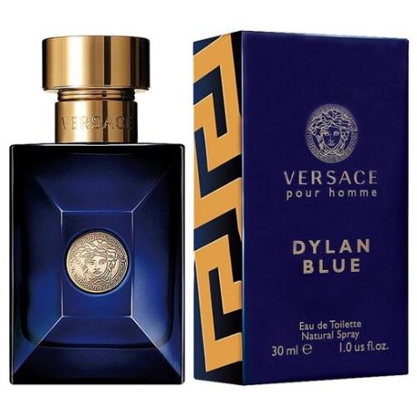 Туалетная вода Versace Versace pour Homme Dylan Blue, 30 мл