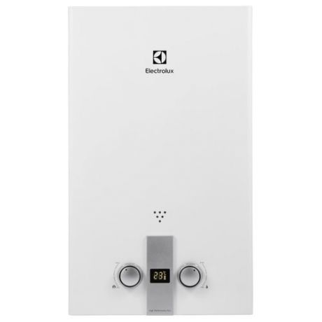 Проточный газовый водонагреватель Electrolux GWH 10 High Performance Eco, белый