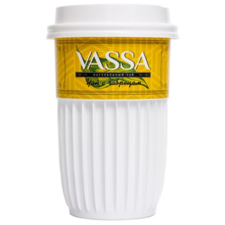 Натуральный чай Vassa в стакане Save Hands черный с чабрецом,