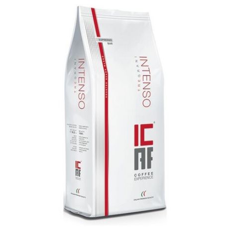 Кофе в зернах ICAF Intenso Tregrani, арабика/робуста, 1 кг