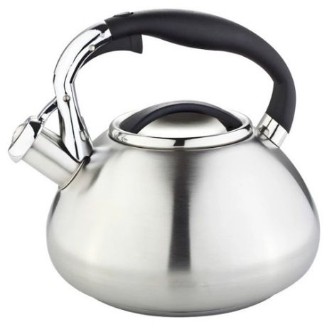 Zillinger Чайник со свистком ZL-5008-30 3 л серебристый/черный