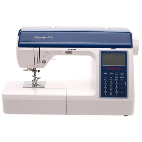 Швейная машина Merrylock 8350, бело-синий