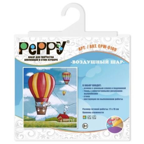 PePPY Аппликация в стиле пэчворк Воздушный шар (CPW-0109)