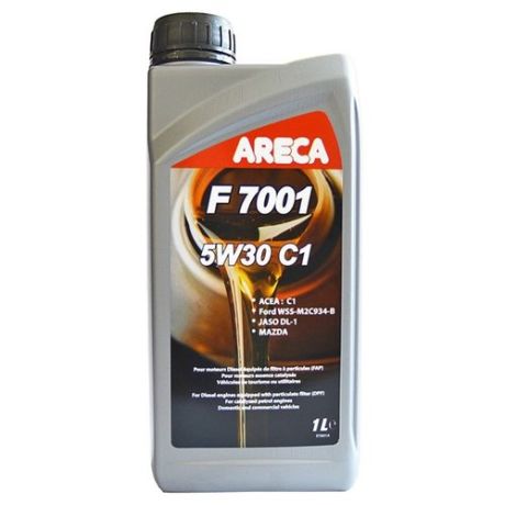 Моторное масло Areca F7001 5W30 1 л