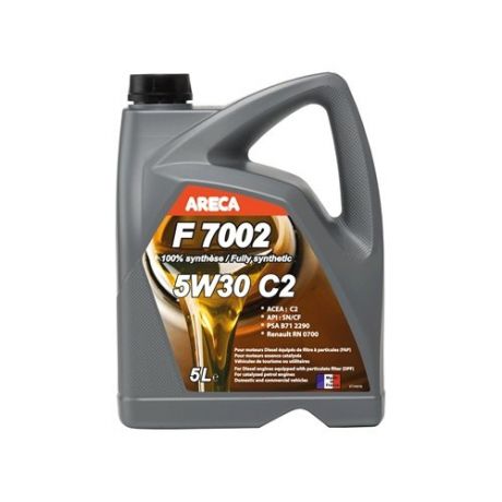 Моторное масло Areca F7002 5W30 5 л