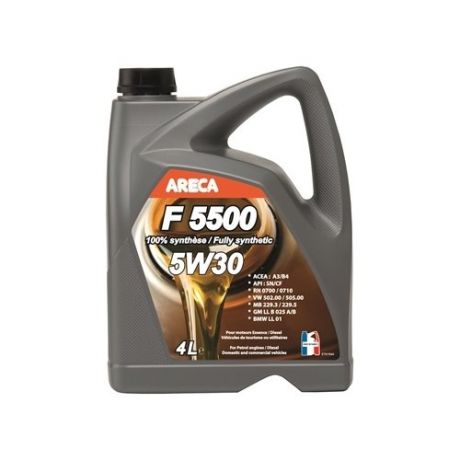 Моторное масло Areca F5500 5W30 4 л