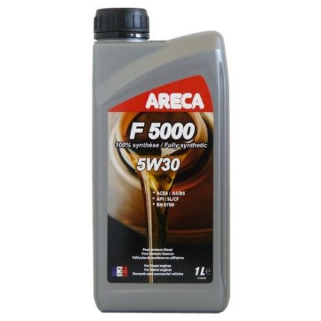 Моторное масло Areca F5000 5W30 1 л