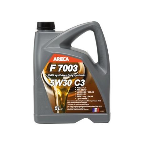 Моторное масло Areca F7003 5W30 5 л