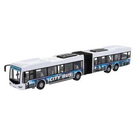 Автобус Dickie Toys с гармошкой (3748001) 1:43 46 см белый/синий