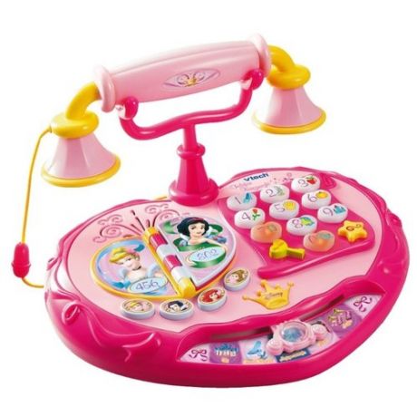 Интерактивная развивающая игрушка VTech Телефон маленькой принцессы розовый