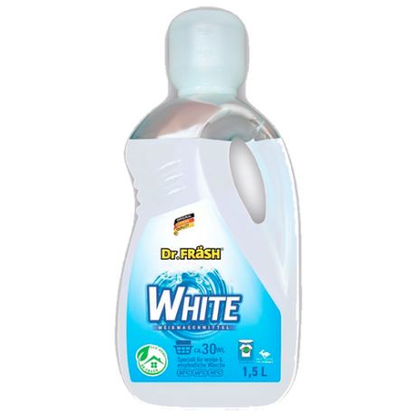 Гель Dr. Frash White для белого белья, 1.5 л, бутылка