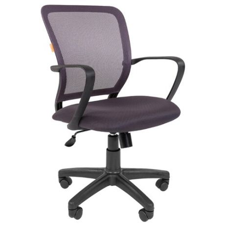 Компьютерное кресло Chairman 698 офисное, обивка: текстиль, цвет: black/TW-04