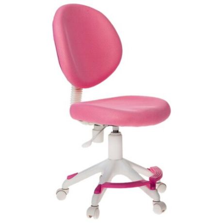 Компьютерное кресло Бюрократ KD-W6-F детское, обивка: текстиль, цвет: розовый