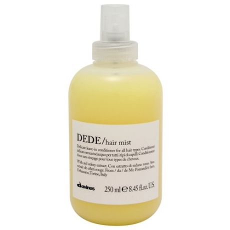 Davines несмываемый кондиционер-спрей Essential Haircare Dede Деликатный для всех типов волос, 250 мл