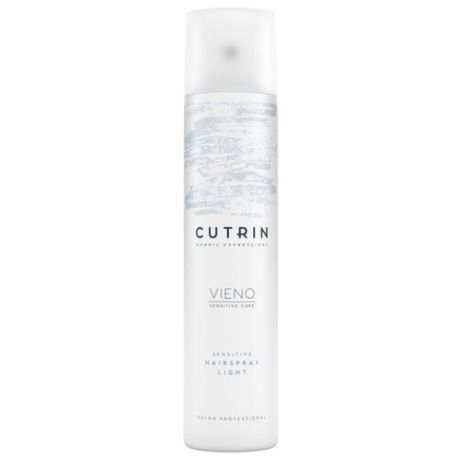 Cutrin Vieno Лак для волос Sensitive Hairspray Light, слабая фиксация, 300 мл